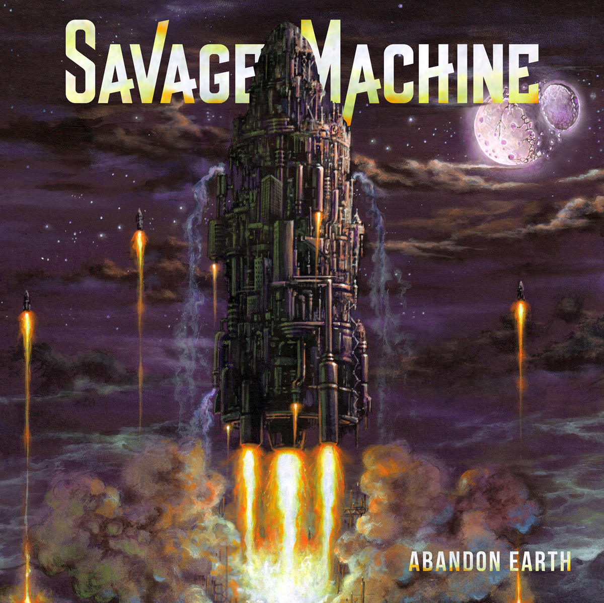 Resultado de imagem para Savage Machine - Abandon Earth