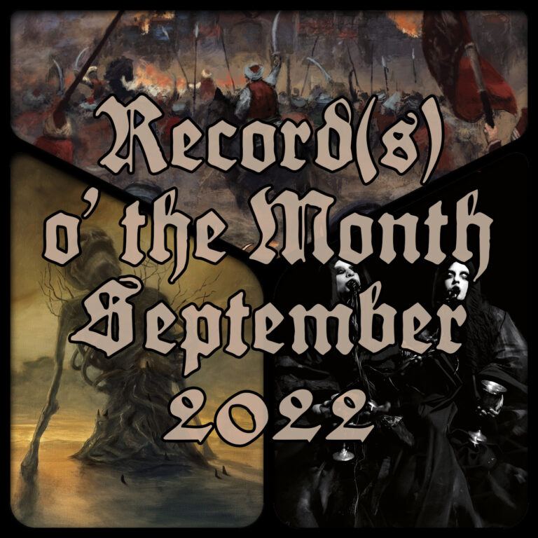 Record(s) o’ the Month – September 2022