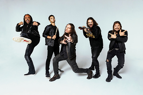 Angra band photo by Marcos Hermes